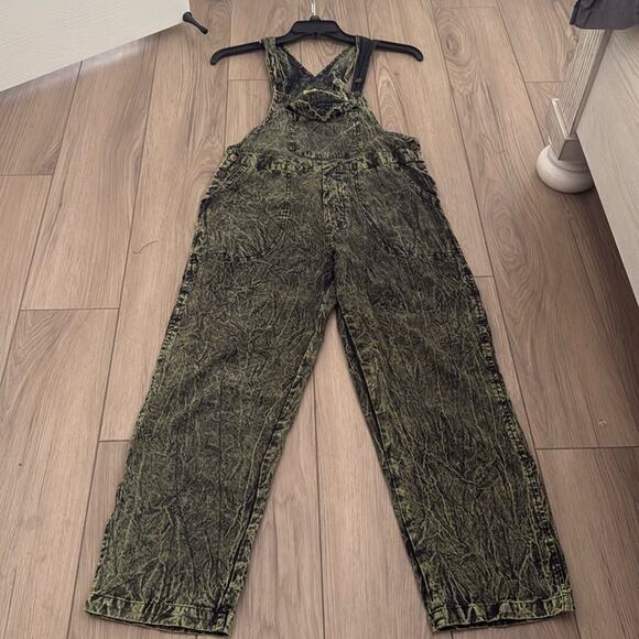 Rhea Costa Black and Yellow (acid wash) Jumpsuit - Picture 2 of 7